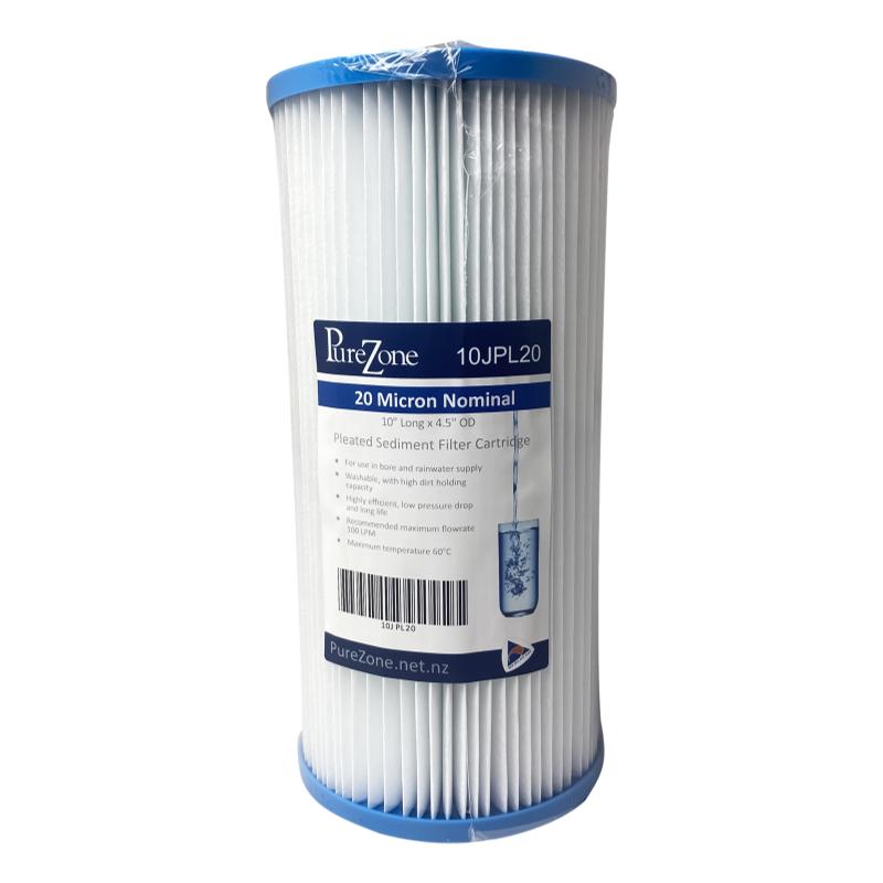 Washable Pleated Pre-Filter Cartridges - Multiple Sizes and Microns available