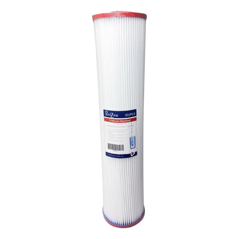 Washable Pleated Pre-Filter Cartridges - Multiple Sizes and Microns available