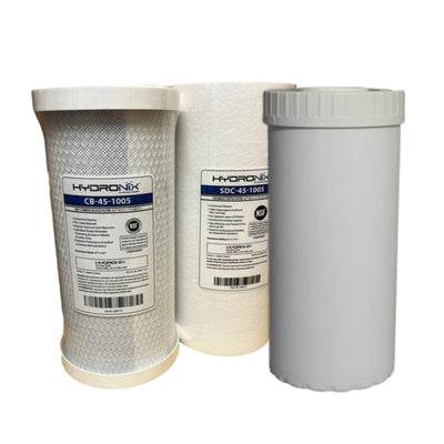 3 Stage Whole House Filter Set compatible with Aquatech WHC-BB103G