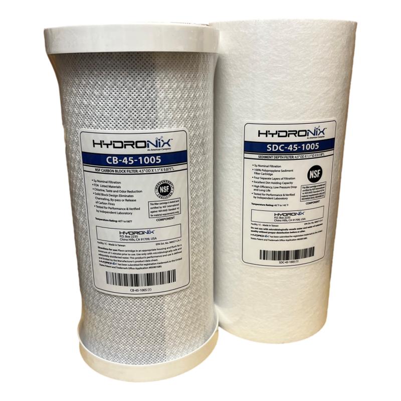 2 Stage whole House Filter Set compatible with Puretec WH2-30 plus many more