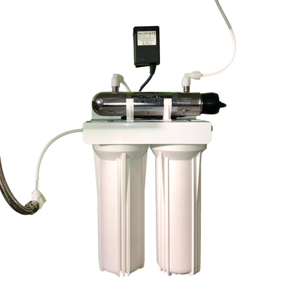 4LPM Ultraviolet Steriliser c/w Pre Filtration System & Designer Faucet