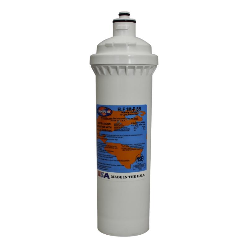 Omnipure ELF-1M-P-SB 1 Micron NSF 53 Filter - Small Bayonet