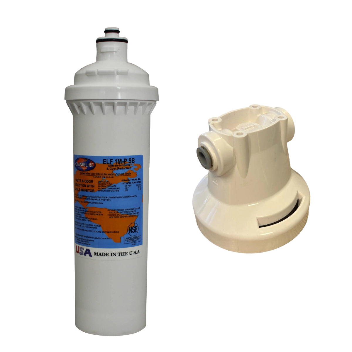 NSF53 Certified Omnipure Elf Series Cartridge