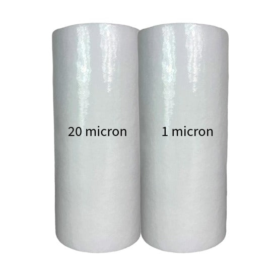 2 Stage Jumbo Replacement Pre-Filter Set with 20 & 1 micron - 10" or 20" options available
