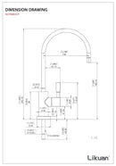 Hydronix EC25 Underbench Tap