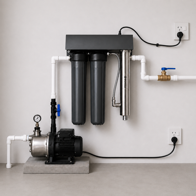 70LPM Ultraviolet Steriliser c/w Pre Filtration System