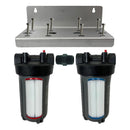 10" Whole House 2 Stage Sediment Removal System