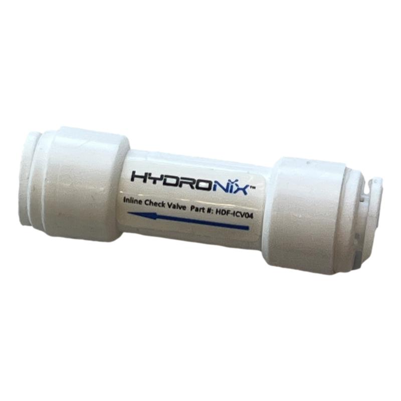 Check Valve Inline with 1/4" Quick Connect