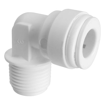 Hydrofit Quick Connect Fittings - Fixed Elbow 1/4 inch x 1/8 inch