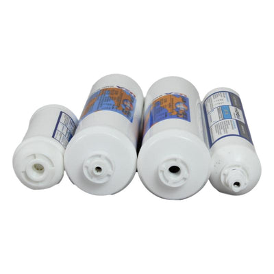 Replacement Inline GAC Filter Cartridge with Integrated 1/4" Quick Connect Fittings