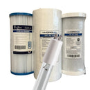 UV Lamp & Filter Kit compatible with Puretec Hybrid G12 & R10 Systems - 10 x 3