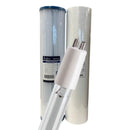 UV Lamp, Sleeve & Filter Kits compatible with Puretec Hybrid G9 & R4 Series & WU-UV200 - 20 x 2