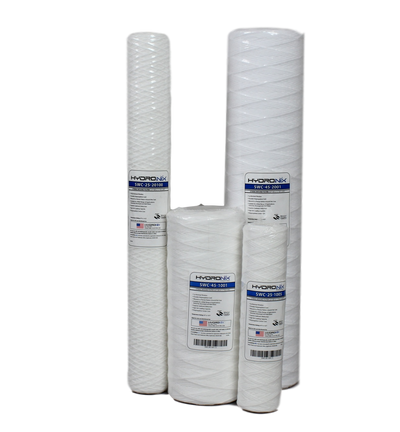 String Wound Pre-Filter Cartridges for Sediment Removal