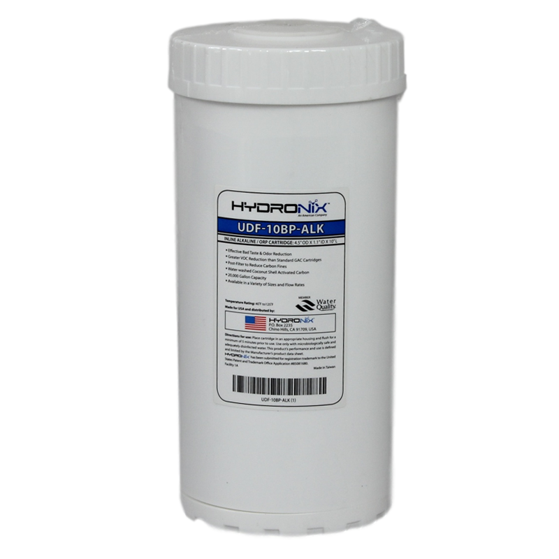 Alkaliser ORP Cartridge for pH Increase and Remineralise Water  - Multiple Sizes