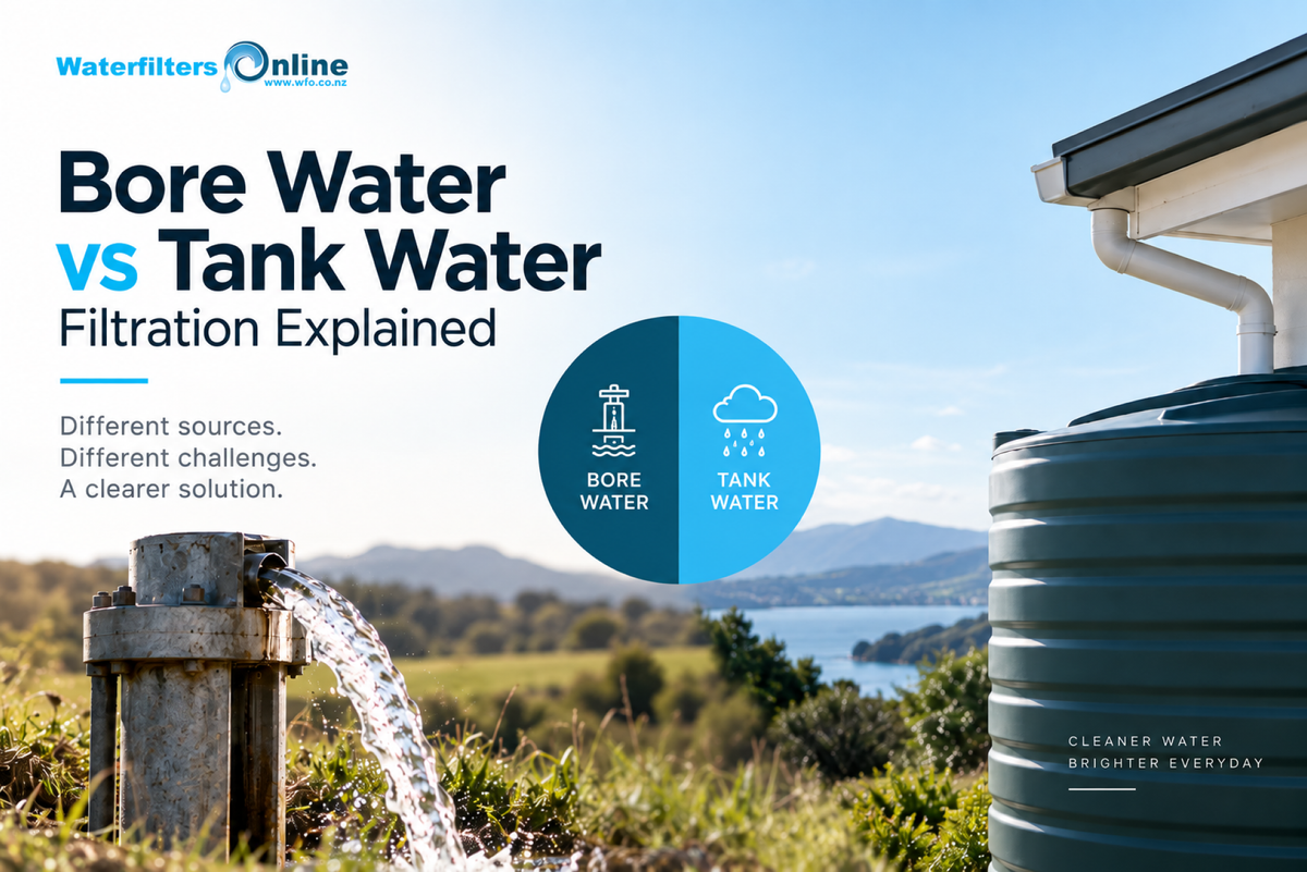 Bore Water vs Tank Water Filtration Explained