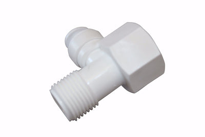 Feed Water Adapter 1/2" Thread for connection to Stainless Flexi-Hose . Multiple Options Available
