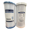 2 Stage whole House Filter Set compatible with eco-pure Duplex Mains Systems - 10" or 20" options