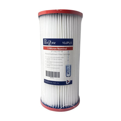 Washable Pleated Pre-Filter Cartridges - Multiple Sizes and Microns available