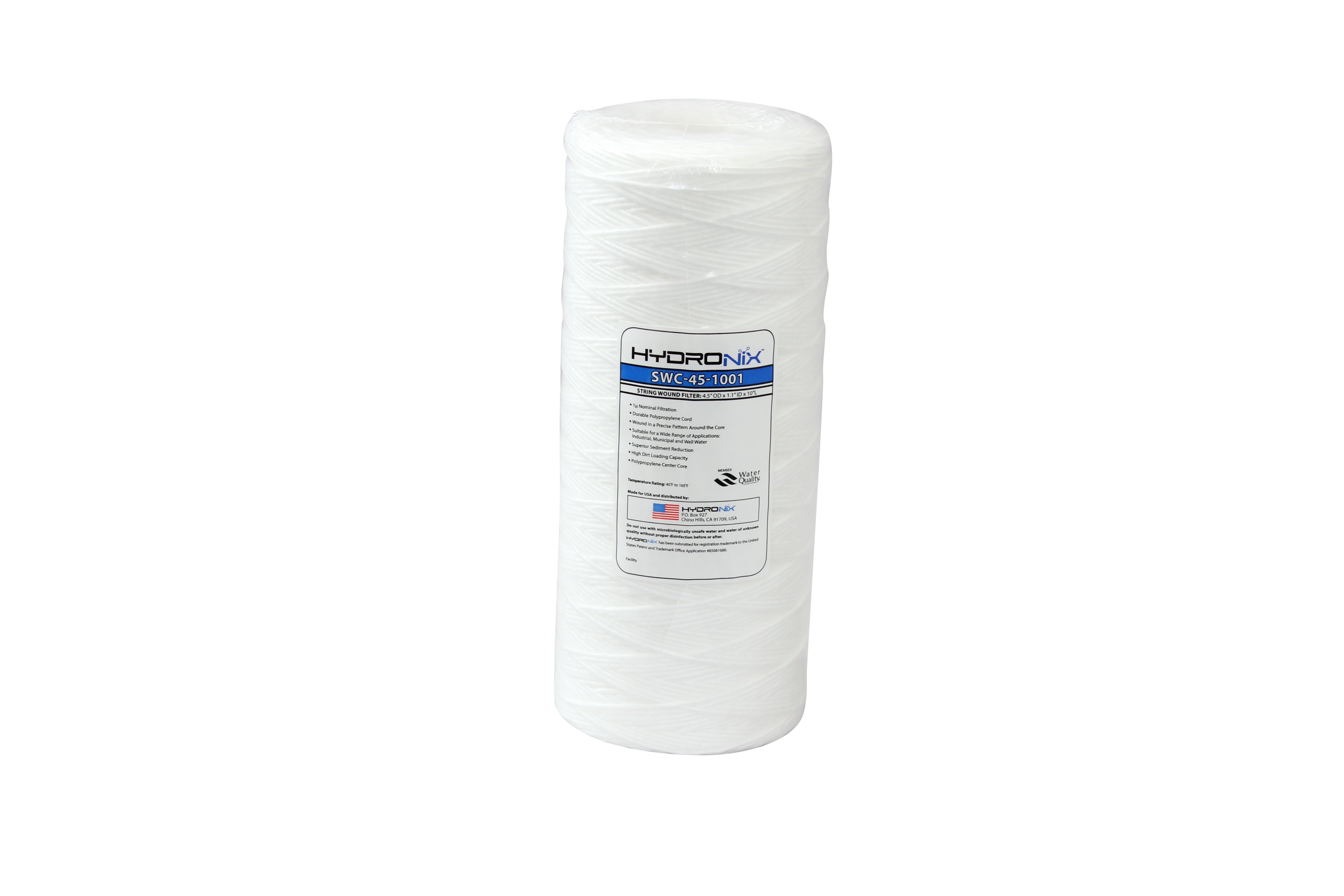 String Wound Pre-Filter Cartridges for Sediment Removal 2.5" - Multiple sizes and microns available