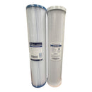 2 Stage whole House Filter Set compatible with eco-pure Duplex Mains Systems - 10" or 20" options