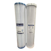 2 Stage whole House Filter Set compatible with eco-pure Duplex Mains Systems - 10" or 20" options