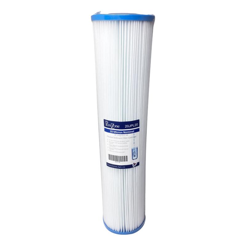 Washable Pleated Pre-Filter Cartridges - Multiple Sizes and Microns available