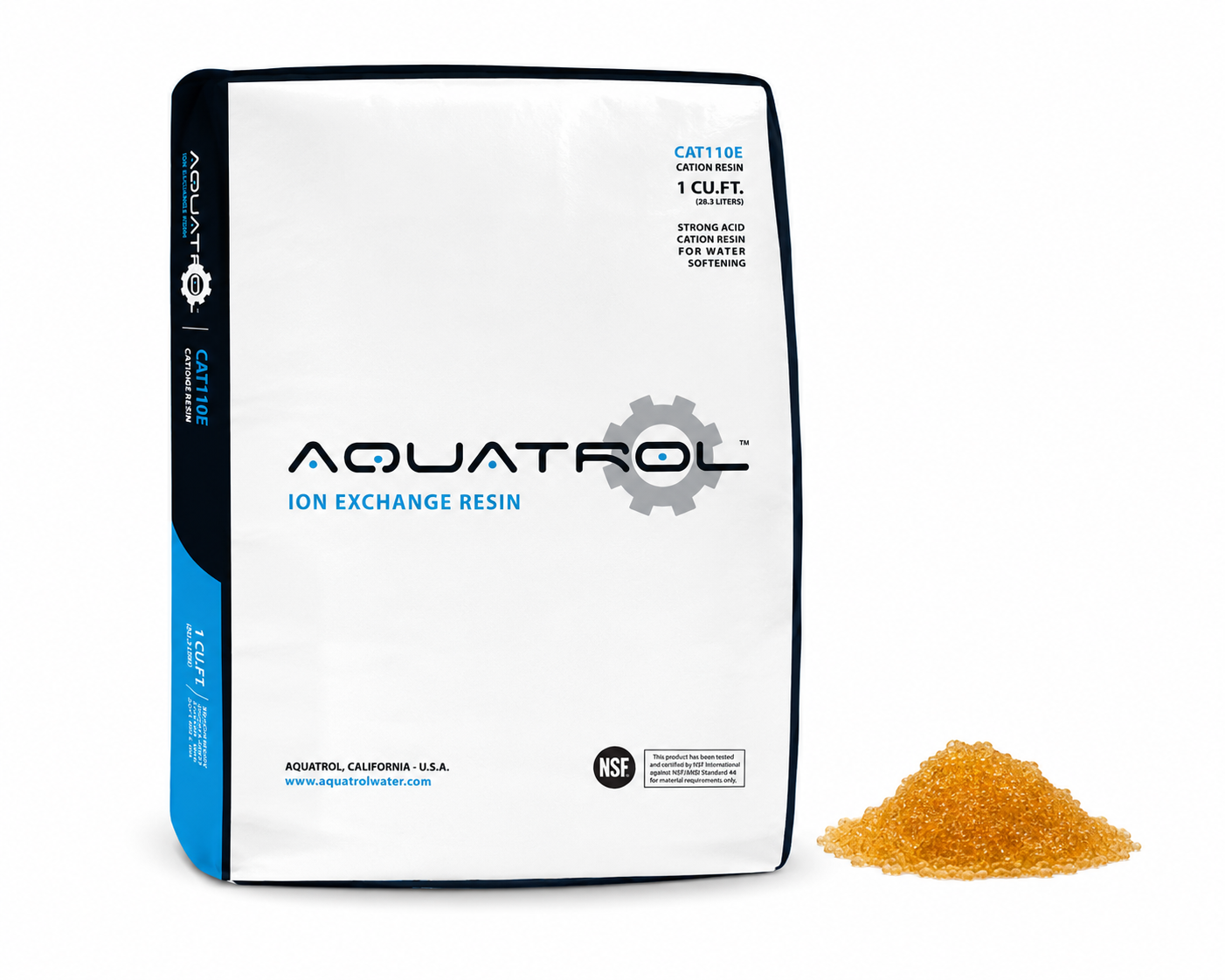 Aquatrol MED-CAT110E 10% Crosslinked Cation Exchange Resin