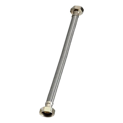 Stainless Steel Braided Flexi-Hose 460mm with 20mm Female Threads