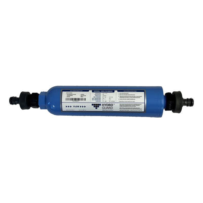 Compact Garden Hose System for removal of Chemicals from Tap Water