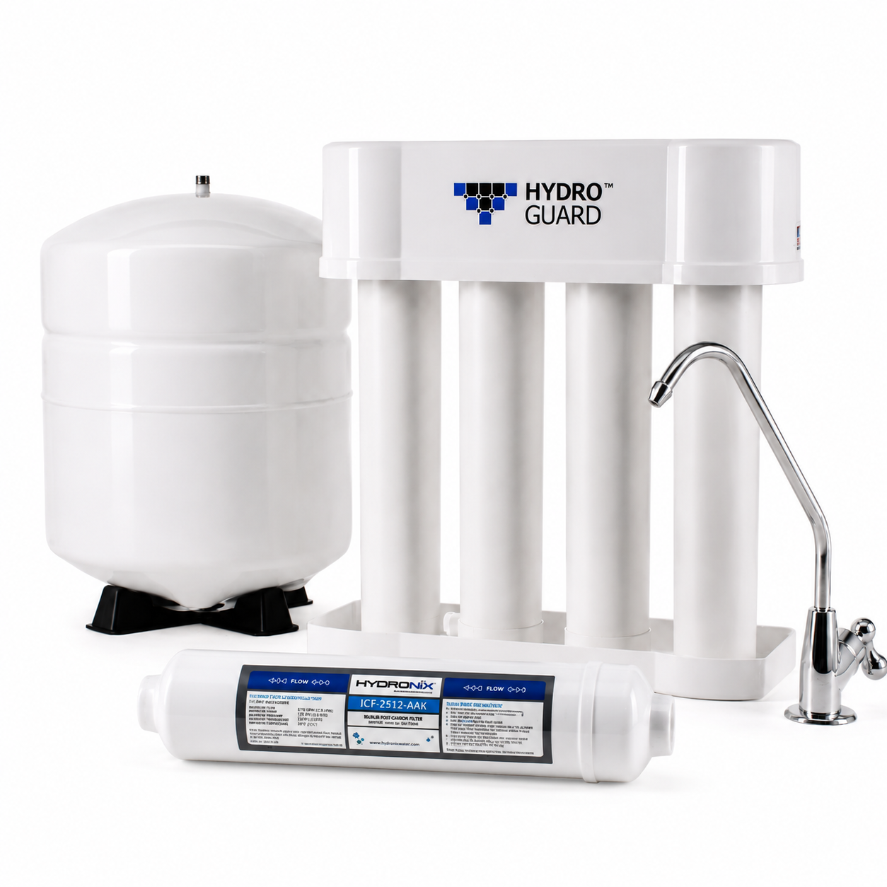 Hydro Guard HDG-45 4-Stage Underbench Reverse Osmosis System