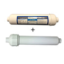 Underbench Double Stage Filter System for Fluoride/Chlorine Reduction c/w Tap