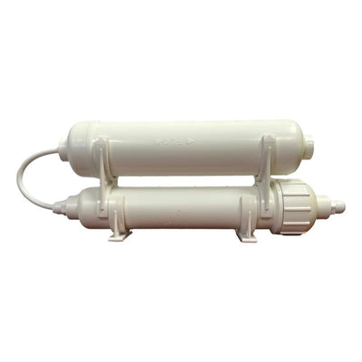 Underbench Double Stage Filter System for Fluoride/Chlorine Reduction c/w Tap