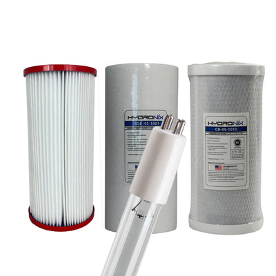 UV Lamp & Filter Kit compatible with Waterguard Gold UV System - 10 x 3
