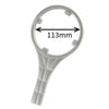 Plastic Housing Spanner for Jumbo and Standard Housings Standard Pentair (Ametek) Housing 1/4" and 1/2" Models Only / External Teeth