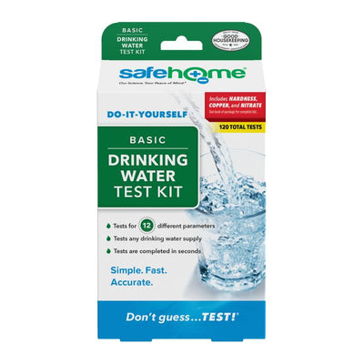 Safe Home® Basic Water Test Kit (12 different Contaminants)