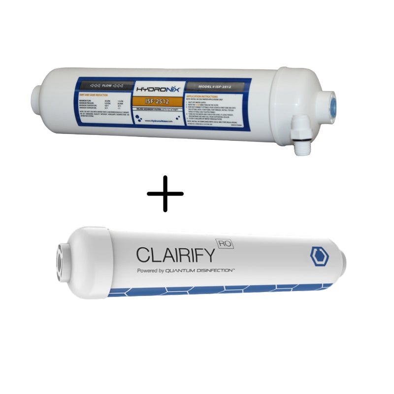 Replacement Cartridges for CLAIRIFY Under-Sink System