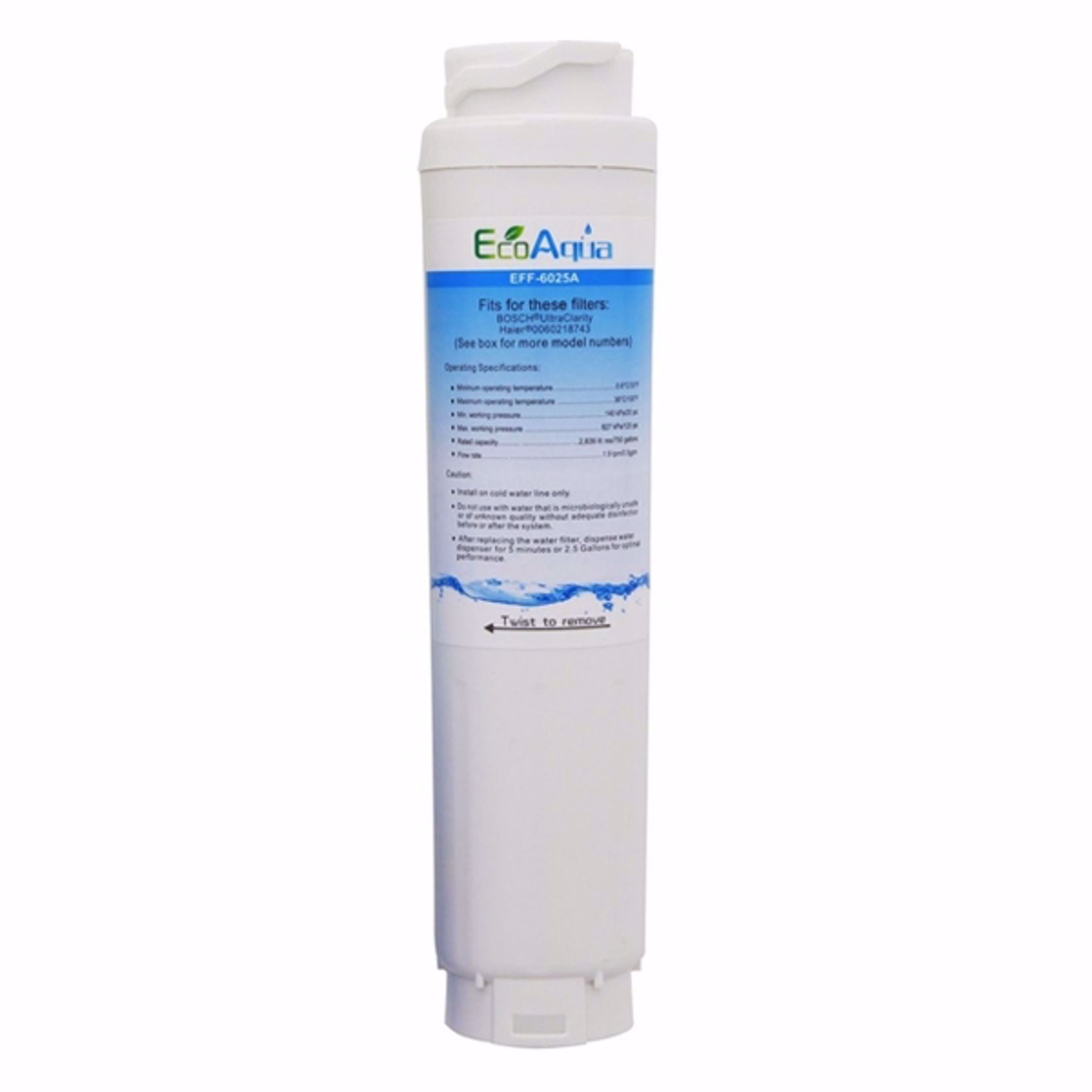 Quality EcoAqua Fridge Filter compatible with  9000-077104