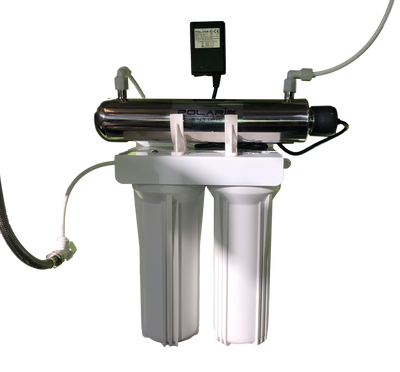 8LPM Ultraviolet Steriliser c/w Pre Filtration System & Designer Faucet