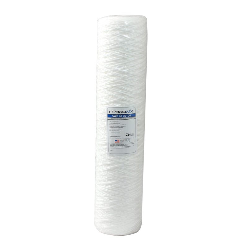 String Wound Pre-Filter Cartridges for Sediment Removal