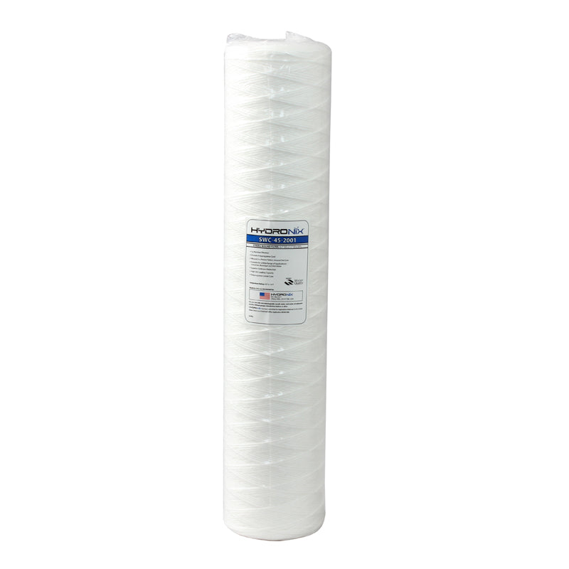 String Wound Pre-Filter Cartridges for Sediment Removal