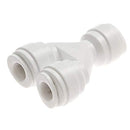 Hydrofit Quick Connect Fittings -  Two Way Divider 3/8