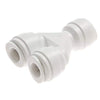 Hydrofit Quick Connect Fittings -  Two Way Divider 3/8