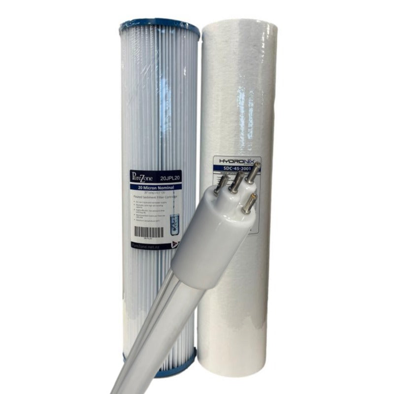 UV Lamp & 20" Filter Kit for Polaris System UV418 System - Twin set