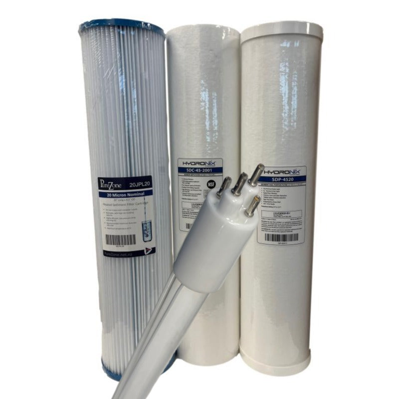 UV Lamp & 20" Filter Kit for Polaris UV418 System - Triple Sump