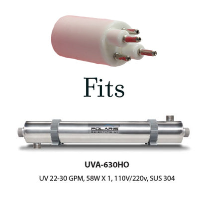 UV Replacement Lamp GLHO58PP suitable for Polaris UV630 UV Steriliser
