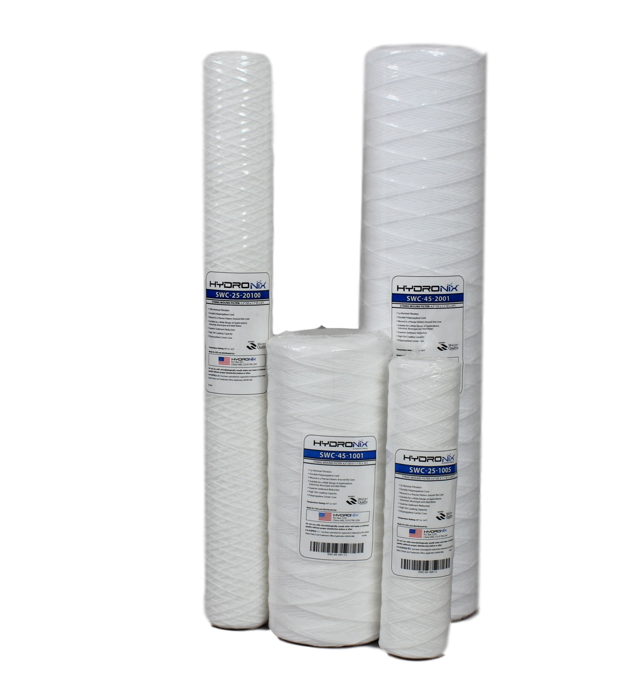 String Wound Pre-Filter Cartridges for Sediment Removal